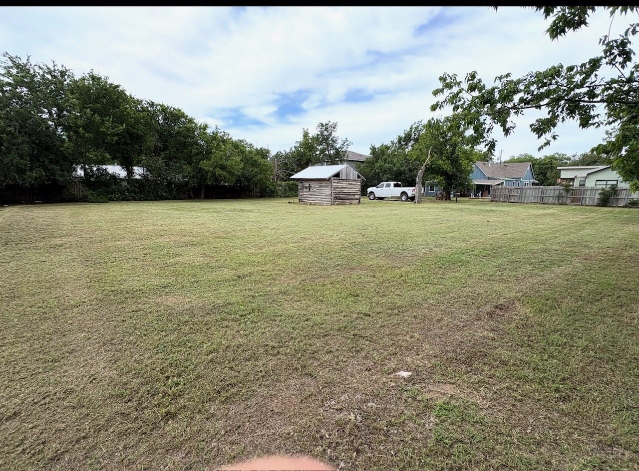 Ranch property lawn maintenance